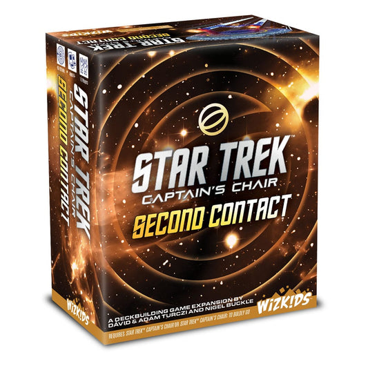 Star Trek: Captain's Chair Game Juego de Cartas Second Contact *Edición Inglés* - Z POP Toys