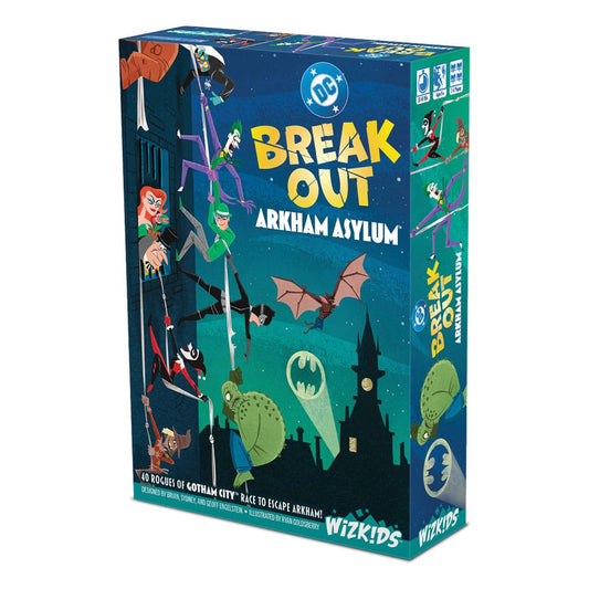 DC Breakout: Arkham Asylum Game Juego de Cartas *Edición Inglés* - Z POP Toys