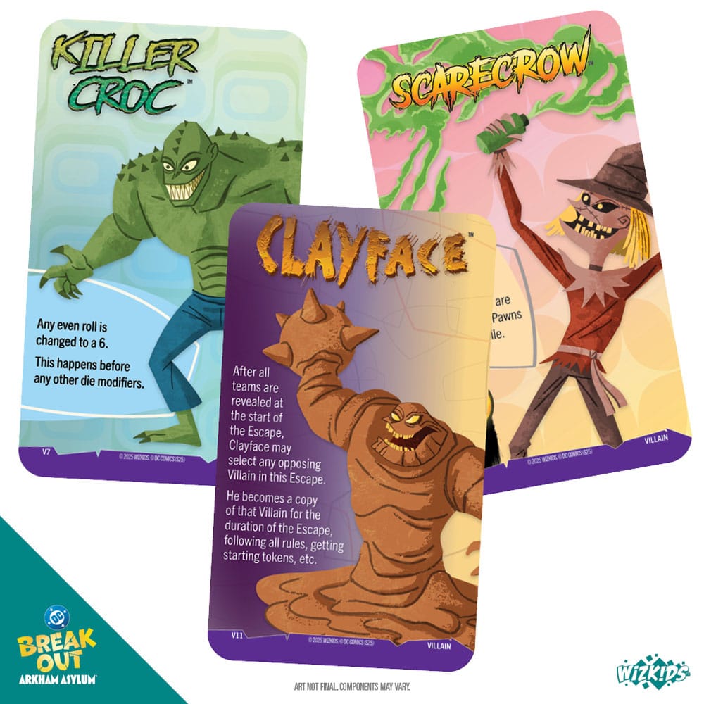 DC Breakout: Arkham Asylum Game Juego de Cartas *Edición Inglés* - Z POP Toys