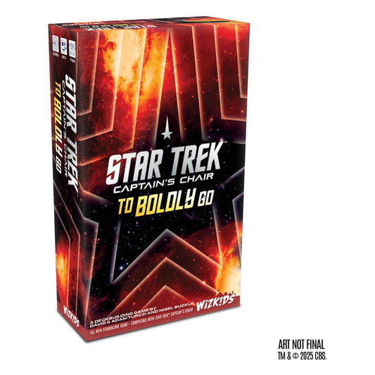 Star Trek: Captain's Chair Game Juego de Cartas To Boldly Go *Edición Inglés* - Z POP Toys