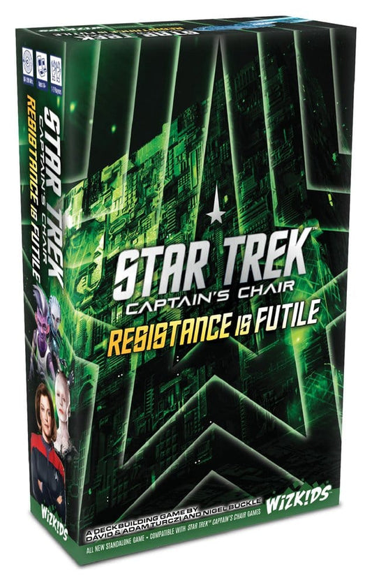 Star Trek: Captain's Chair Juego de Cartas: Resistance is Futile *Edición Inglés*