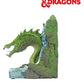 D&D Sujetalibros Dragón Verde 18 cm