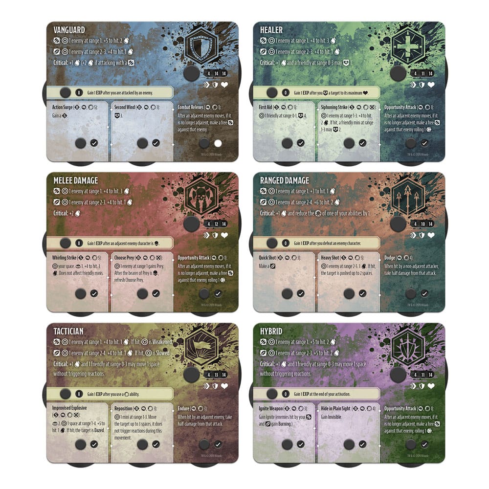 Dungeons & Dragons Onslaught Expansión del Juego Custom Character Kit Expansion *Edición Inglés* - Z POP Toys