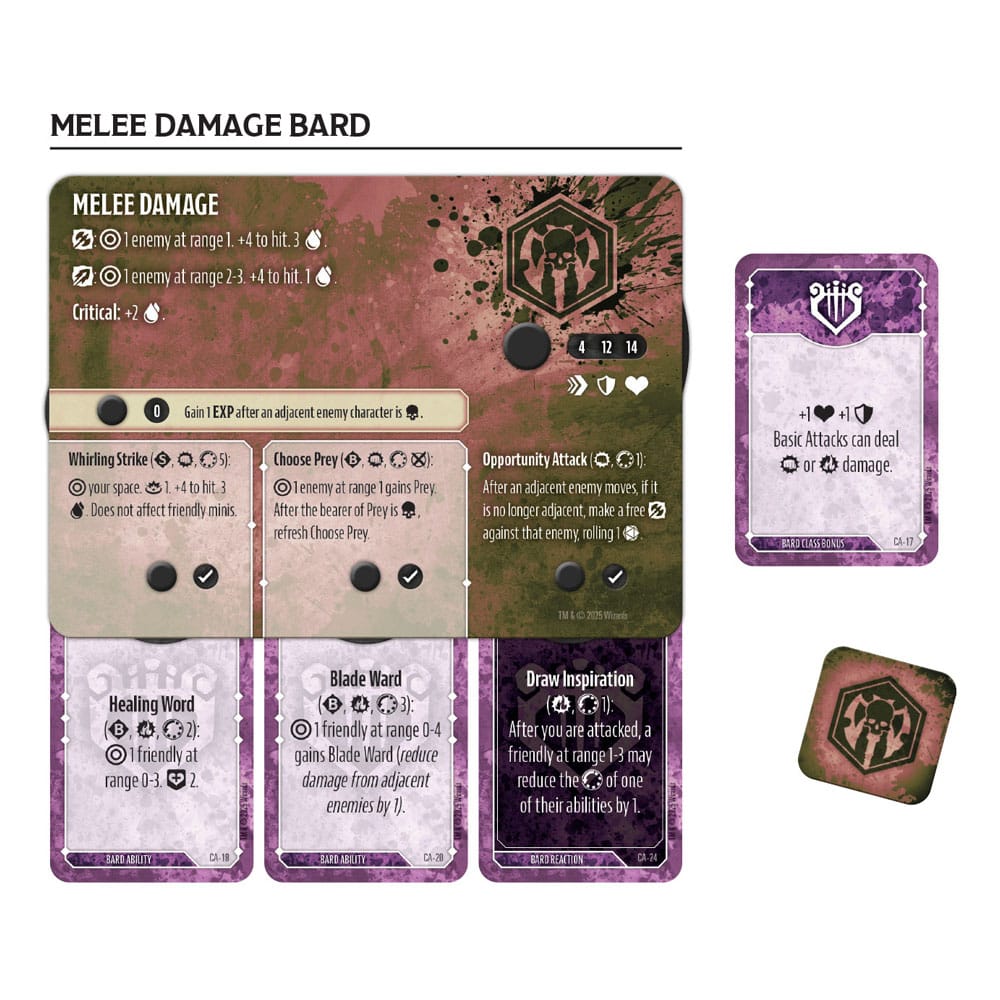 Dungeons & Dragons Onslaught Expansión del Juego Custom Character Kit Expansion *Edición Inglés* - Z POP Toys