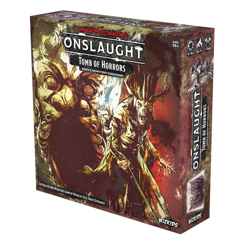 Dungeons & Dragons Onslaught Expansión del Juego Tomb of Horrors - Maps & Monsters Expansion *Edición Inglés* - Z POP Toys