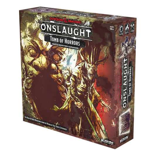 Dungeons & Dragons Onslaught Expansión del Juego Tomb of Horrors - Maps & Monsters Expansion *Edición Inglés* - Z POP Toys