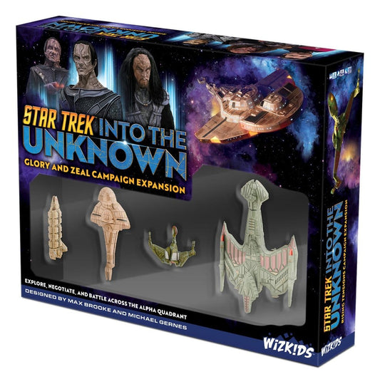 Star Trek: Into the Unknown Expansión del Juego de Miniaturas Glory and Zeal  *Edición Inglés*