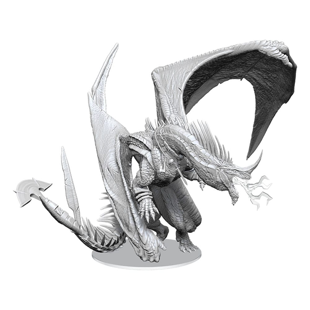 D&D Nolzur's Marvelous Miniatures sin pintar Ancient Blue Dragon 20 cm - Z POP Toys