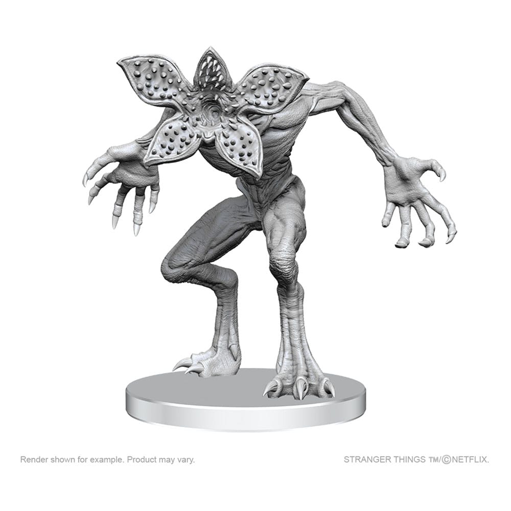 Stranger Things Miniaturas sin pintar Demogorgons