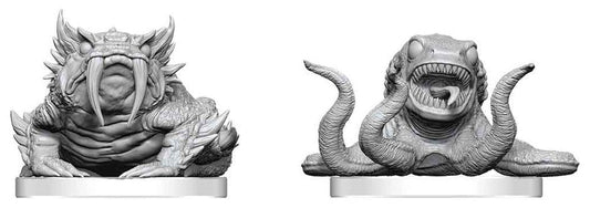 Pathfinder Battles Deep Cuts Miniatura sin pintar Bogwid & Slurk 13 cm
