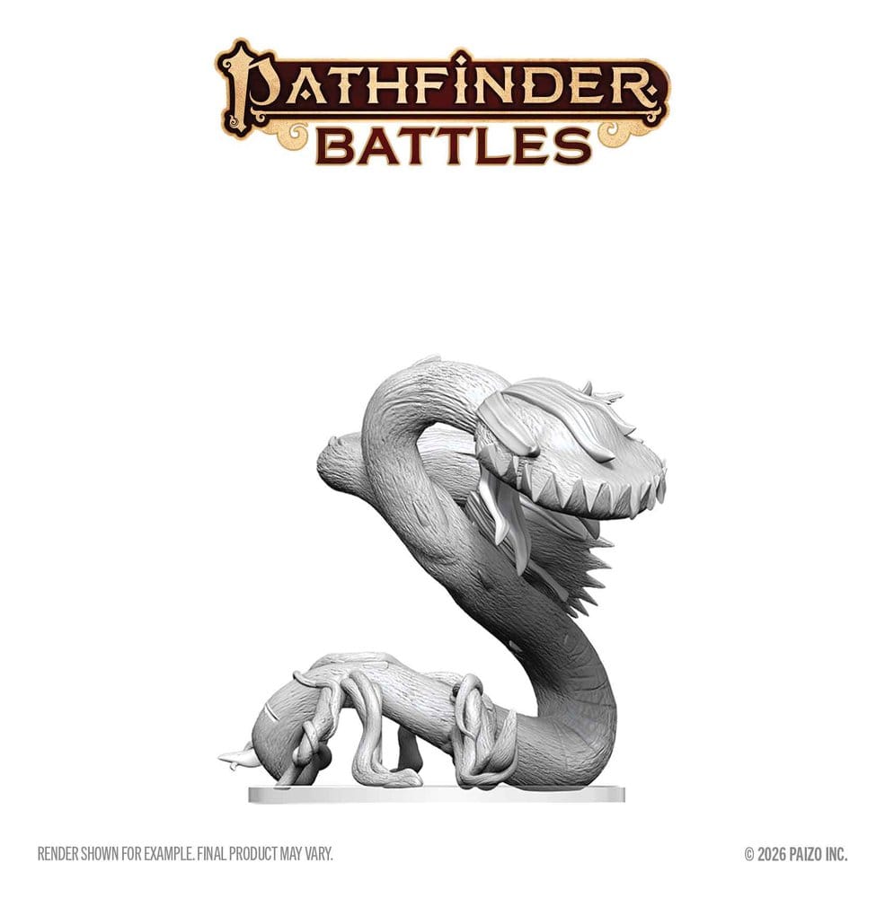 Pathfinder Battles Deep Cuts Miniatura sin pintar Atrapamoscas 15 cm
