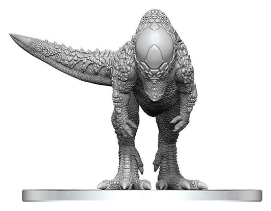 Pathfinder Battles Deep Cuts Miniatura sin pintar Pachycephalosaurus 13 cm