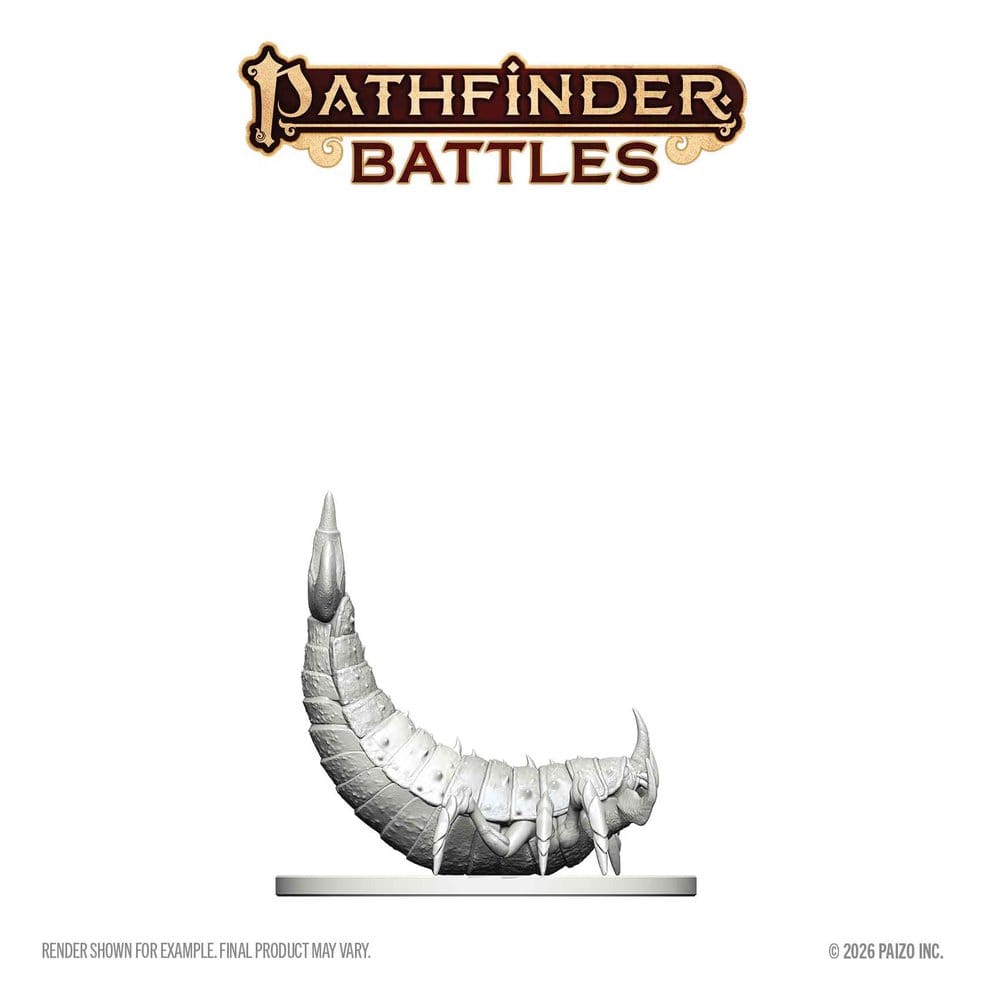 Pathfinder Battles Deep Cuts Miniatura sin pintar Ankhrav 13 cm
