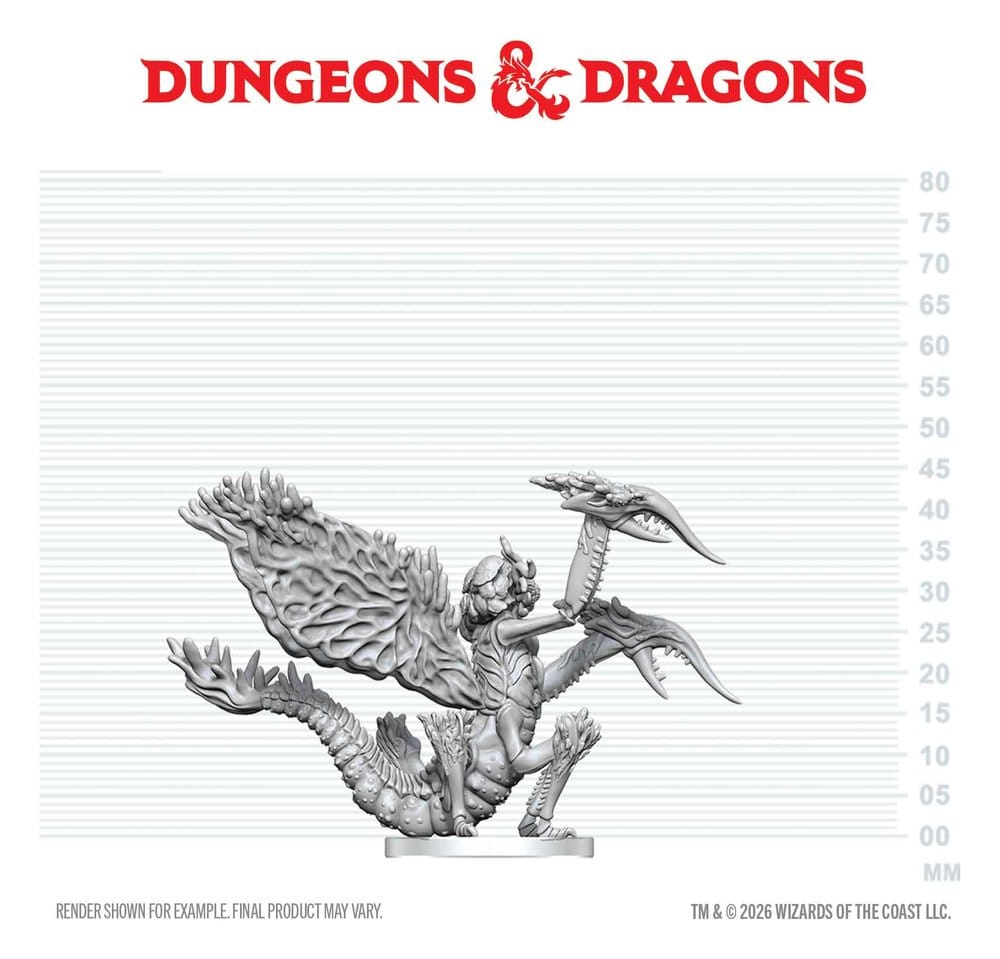 Dungeons & Dragons Nolzur's Marvelous Miniatures Miniatura sin pintar Mi-Go 14 cm
