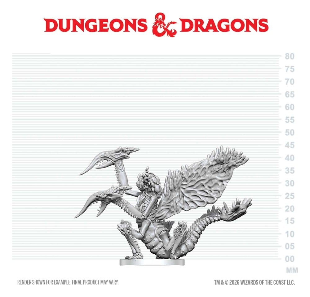 Dungeons & Dragons Nolzur's Marvelous Miniatures Miniatura sin pintar Mi-Go 14 cm