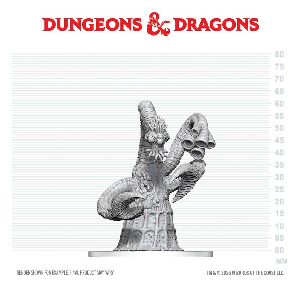 Dungeons & Dragons Nolzur's Marvelous Miniatures Miniatura sin pintar Yithian 14 cm