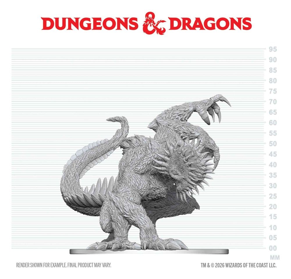 Dungeons & Dragons Nolzur's Marvelous Miniatures Miniatura sin pintar Gug 20 cm