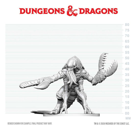 D&D Nolzur's Marvelous Miniatures Figura Mini Chuul 6 cm