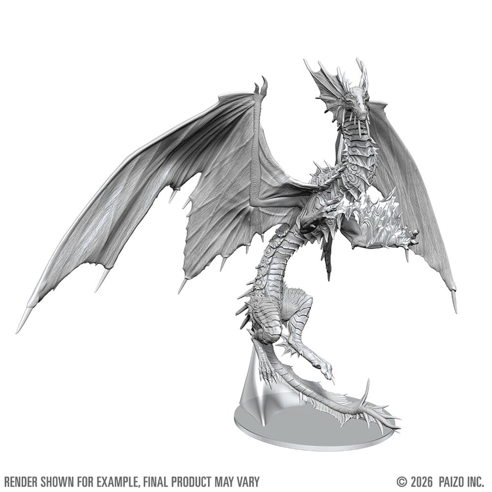 Pathfinder Deep Cuts Boxed Miniatura sin pintar Adult Mirage Dragon 23 cm