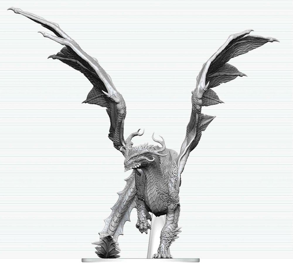 Dungeons & Dragons Nolzur's Marvelous Miniatures Miniatura sin pintar Adult Spirit Dragon 24 cm
