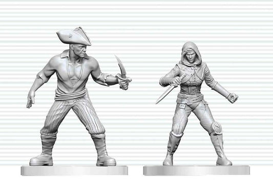 Dungeons & Dragons Nolzur's Marvelous Miniatures Miniatura sin pintar Bandido & Pirata 14 cm