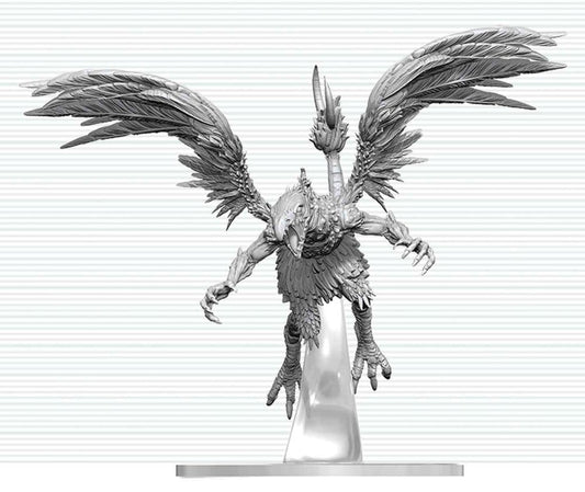 Dungeons & Dragons Nolzur's Marvelous Miniatures Miniatura sin pintar Vrock 17 cm