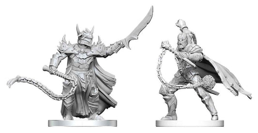Pathfinder Battles Deep Cuts Miniatura sin pintar Scourge & Chain Hellknights 14 cm