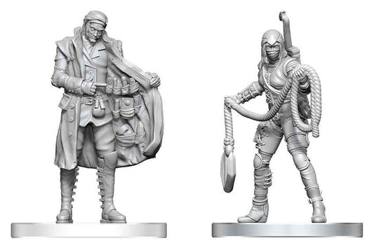 Pathfinder Battles Deep Cuts Miniatura sin pintar Burglar & Fence 14 cm