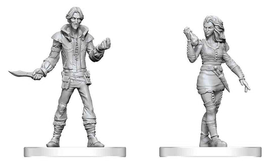 Pathfinder Battles Deep Cuts Miniatura sin pintar Thief & Pickpocket 14 cm
