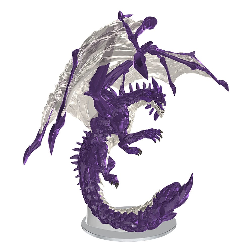 D&D Icons of the Realms Miniatura pre pintado "Boxed Miniature" Adult Amethyst Dragon 38 cm - Z POP Toys