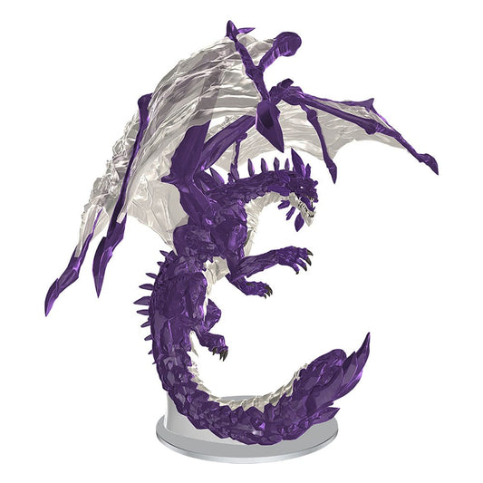 D&D Icons of the Realms Miniatura pre pintado "Boxed Miniature" Adult Amethyst Dragon 38 cm - Z POP Toys