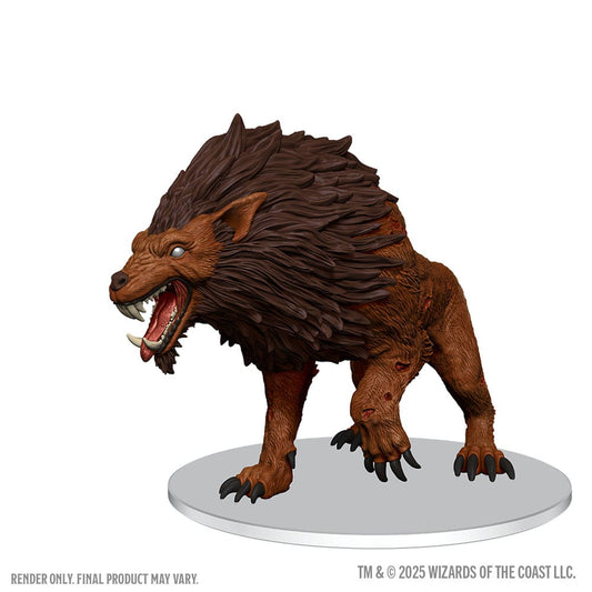 D&D Icons of the Realms Miniatura pre pintado "Boxed Miniature" Dire Worg 11 cm - Z POP Toys