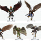 D&D Icons of the Realms Figuras Mini Aarakocra Flock 20 cm