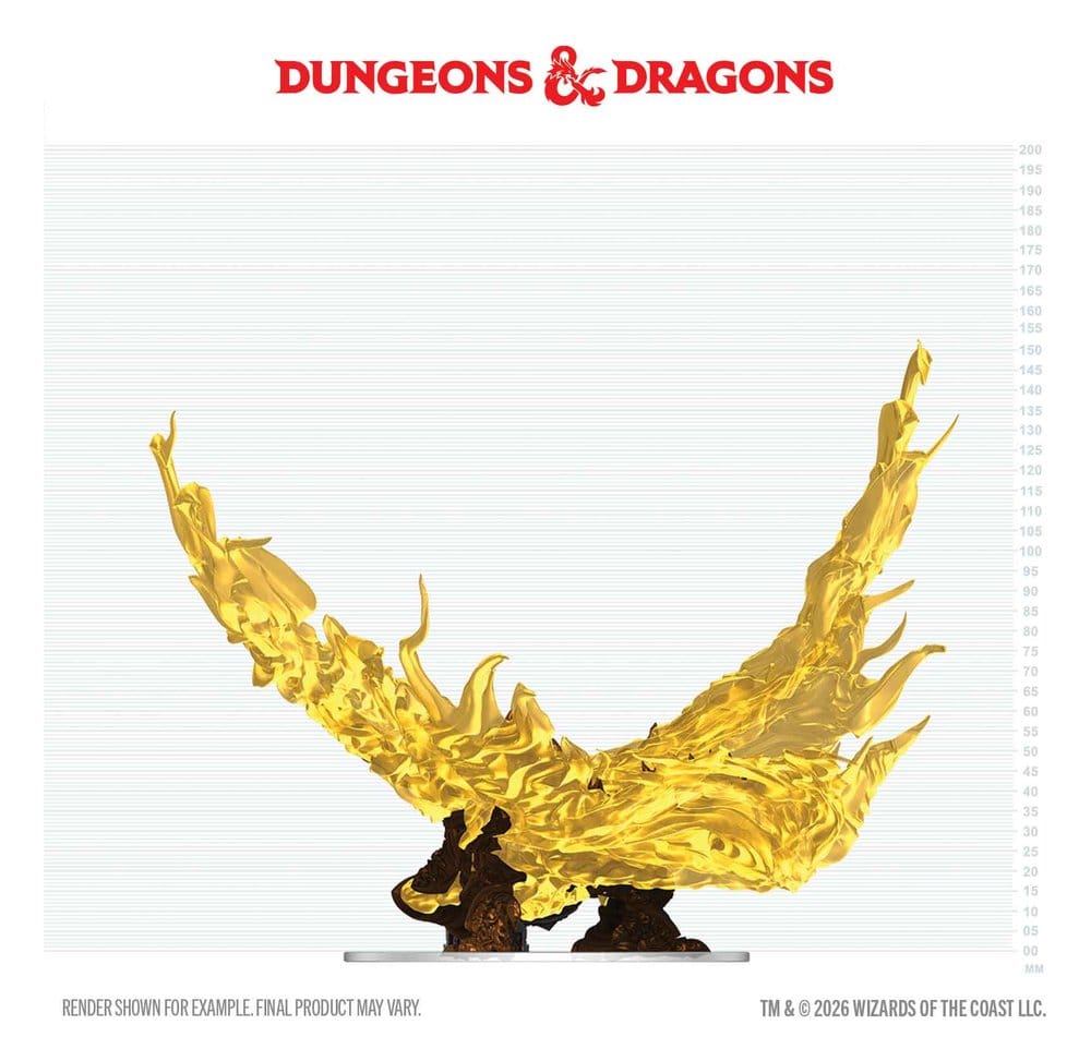 D&D Icons of the Realms Miniatura pre pintado "Boxed Miniature" Hollow Dragon 18 cm