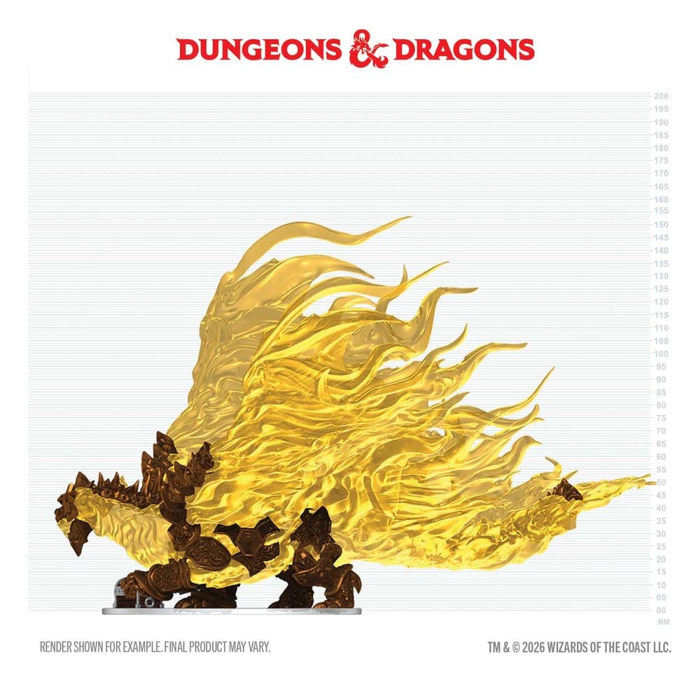 D&D Icons of the Realms Miniatura pre pintado "Boxed Miniature" Hollow Dragon 18 cm