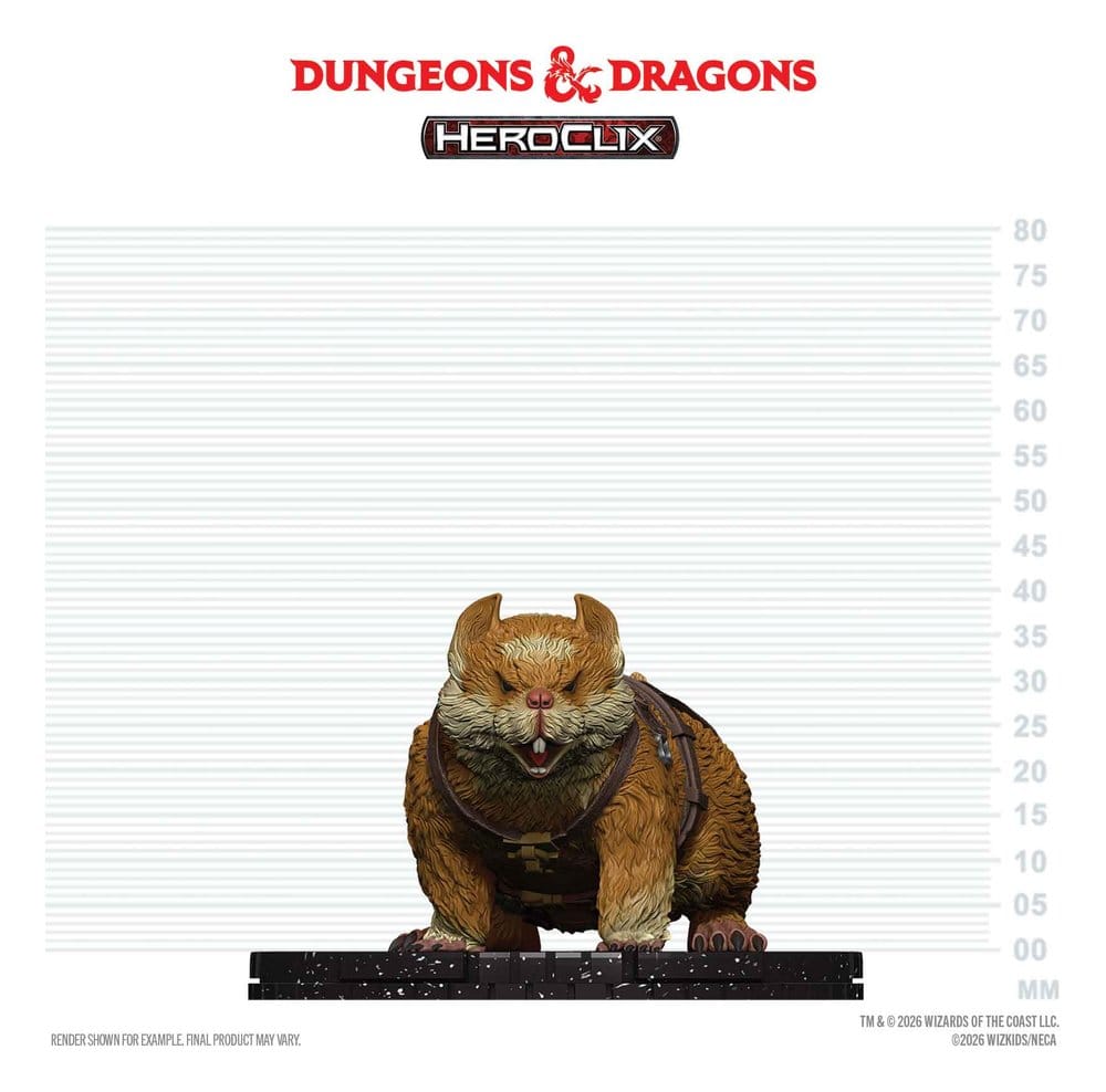 Dungeons & Dragons HeroClix: Giant Figura Mini Space Hamster