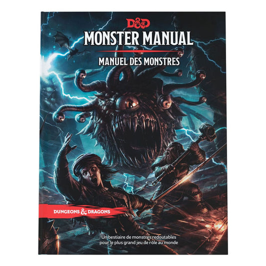 Dungeons & Dragons RPG Manual de monstruos francés