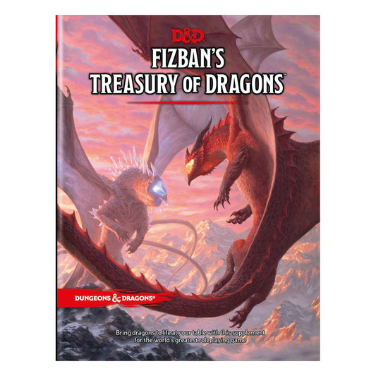 Dungeons & Dragons RPG aventura Fizban's Treasury of Dragons Inglés
