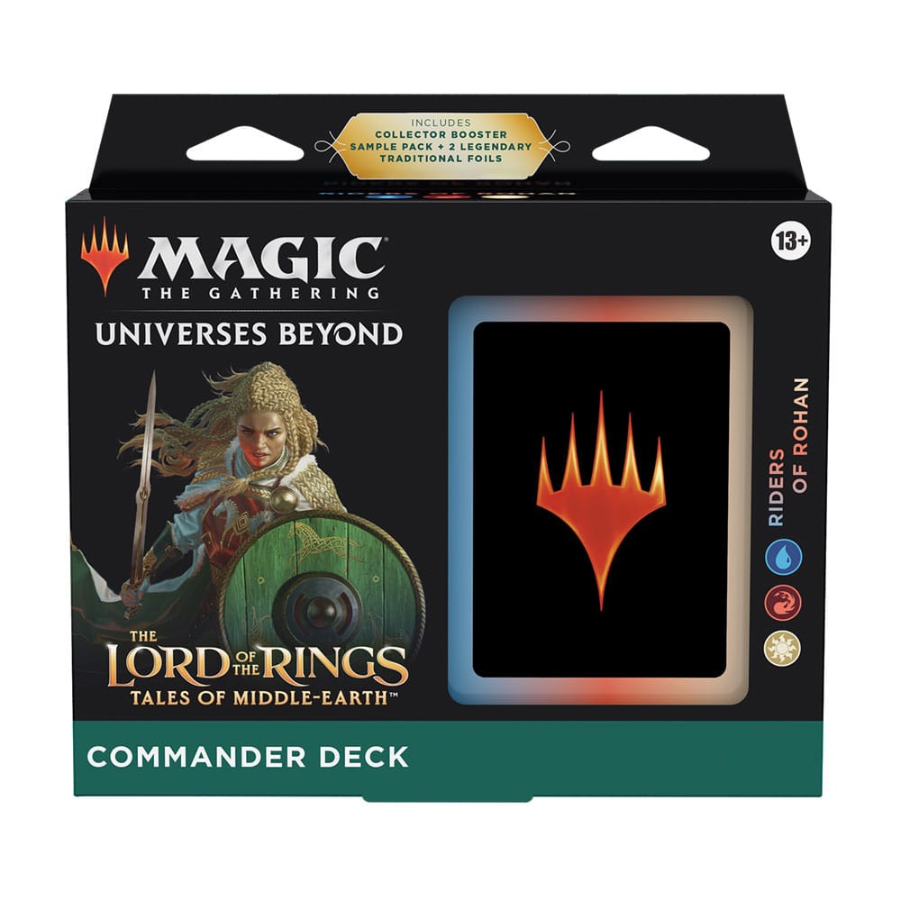 Magic the Gathering The Lord of the Rings: Tales of Middle-earth Mazos de Commander Caja (4) inglés