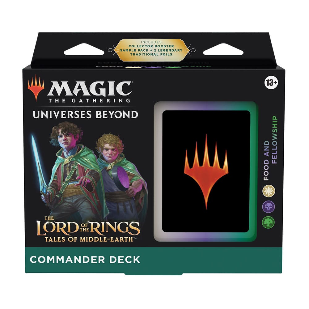 Magic the Gathering The Lord of the Rings: Tales of Middle-earth Mazos de Commander Caja (4) inglés