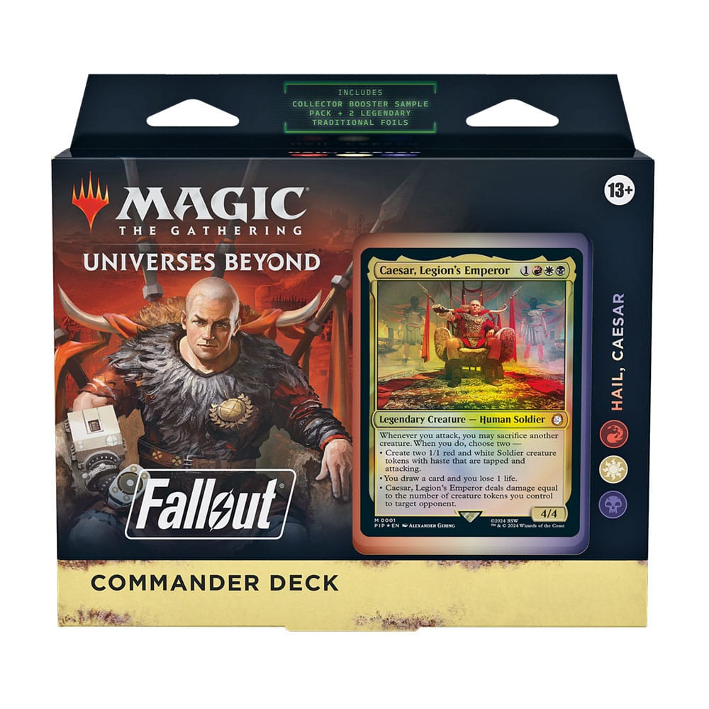 Magic the Gathering Universes Beyond: Fallout Mazos de Commander Caja (4) inglés