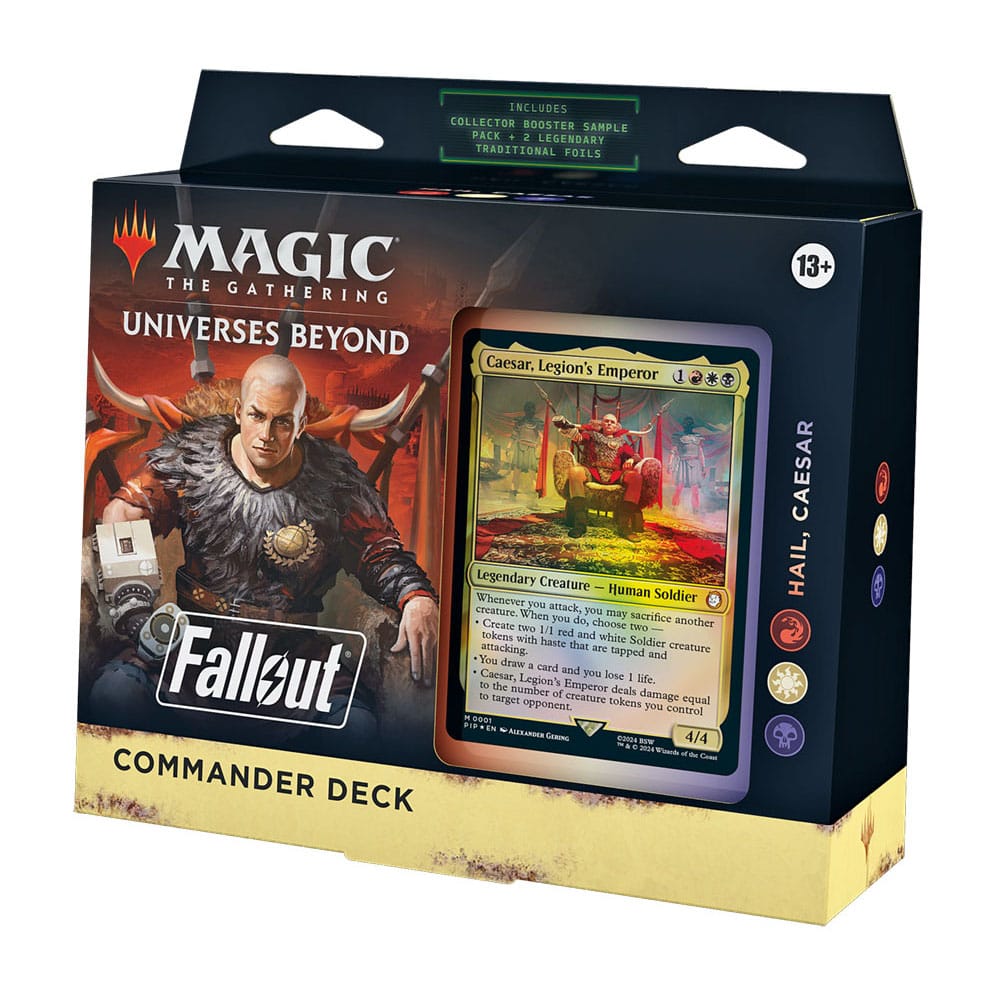 Magic the Gathering Universes Beyond: Fallout Mazos de Commander Caja (4) inglés