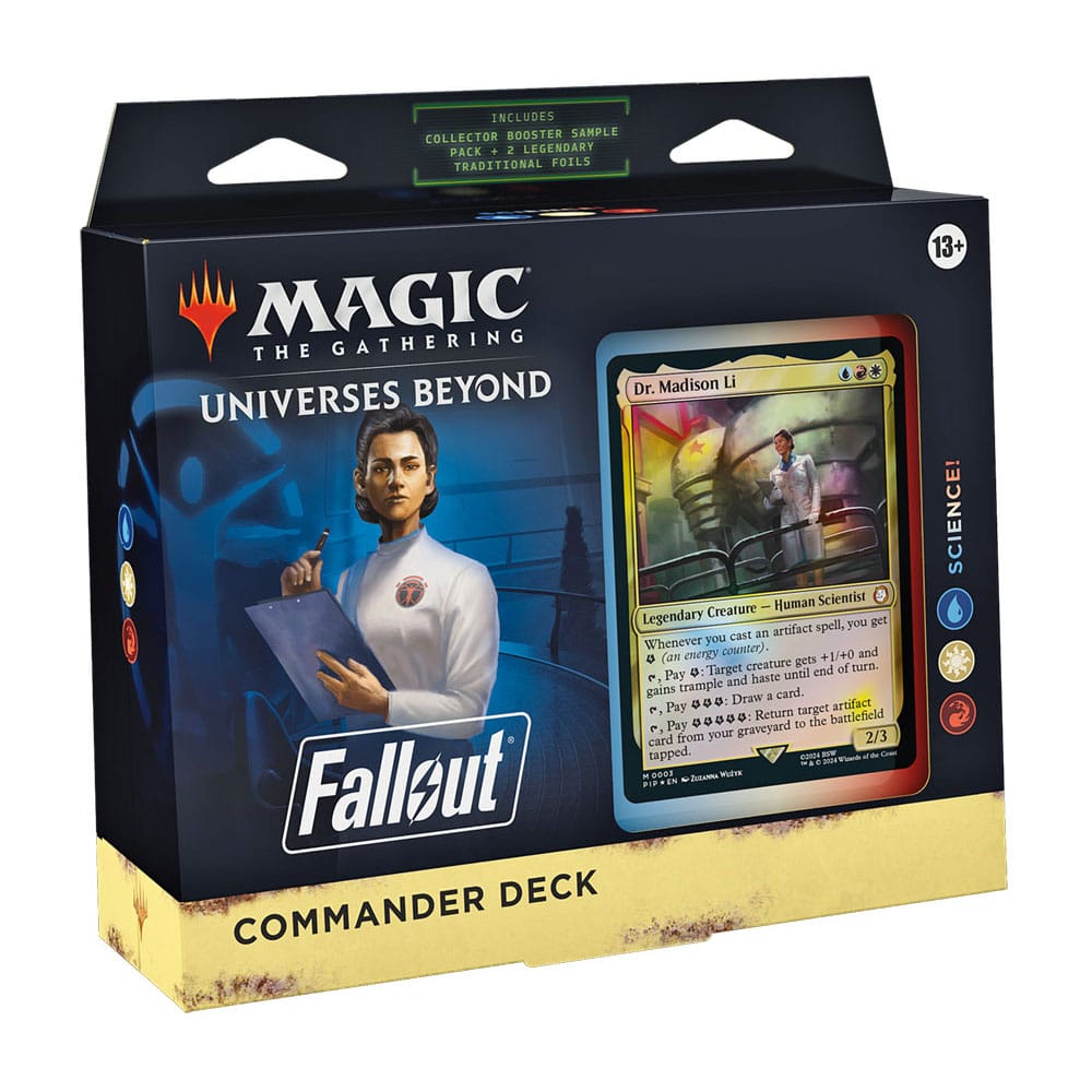 Magic the Gathering Universes Beyond: Fallout Mazos de Commander Caja (4) inglés