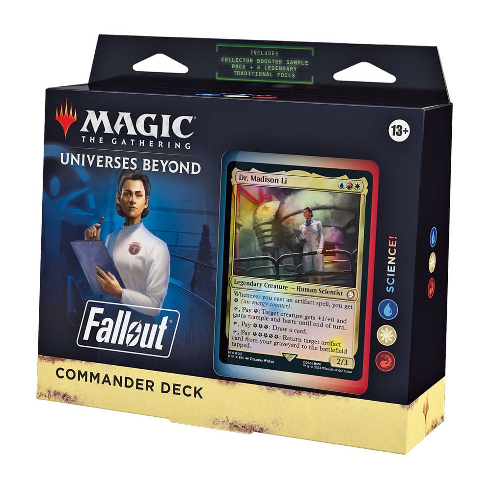 Magic the Gathering Universes Beyond: Fallout Mazos de Commander Caja (4) inglés
