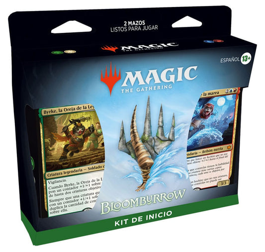 Magic the Gathering Bloomburrow Caja de Kits de inicio de 2024 (12) castellano