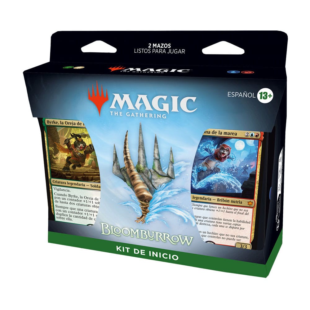 Magic the Gathering Bloomburrow Caja de Kits de inicio de 2024 (12) castellano