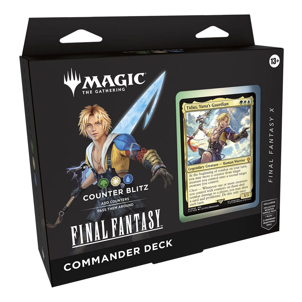 Magic the Gathering Final Fantasy Mazos de Commander Caja (4) inglés