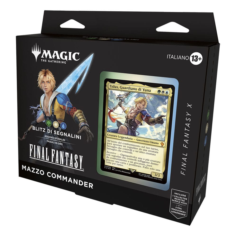 Magic the Gathering Final Fantasy Mazos de Commander Caja (4) italiano