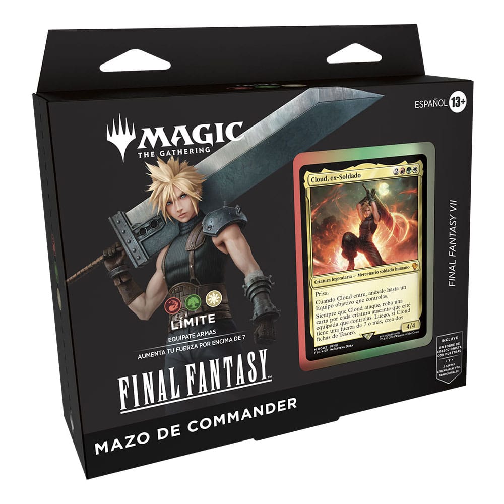 Magic the Gathering Final Fantasy Mazos de Commander Caja (4) castellano