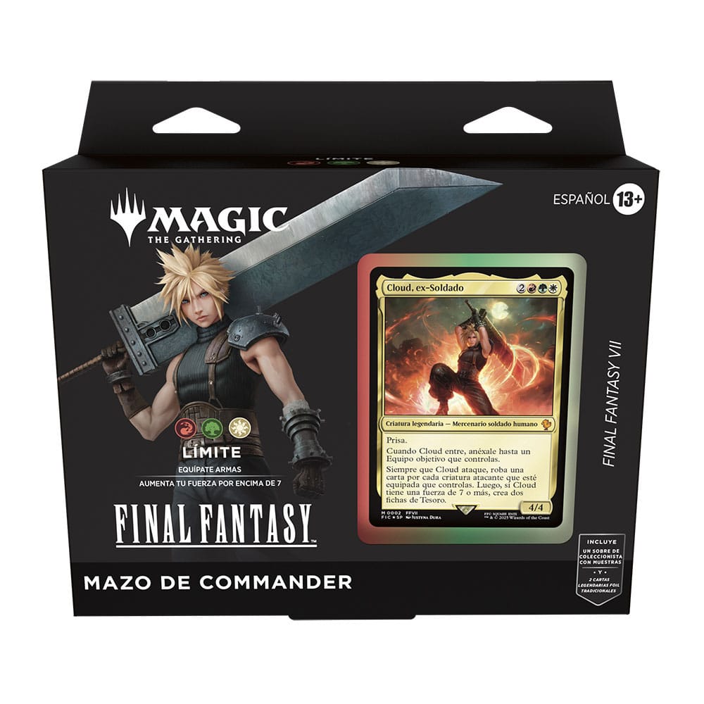 Magic the Gathering Final Fantasy Mazos de Commander Caja (4) castellano